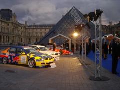 FIA WTCC赛车在卢浮宫展出