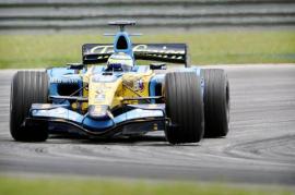F1马来西亚雷诺杆位