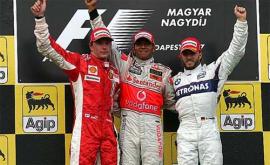 F1匈牙利站汉密尔顿夺冠  莱科宁第二阿隆索第四