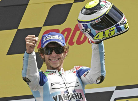 MotoGP:罗西目标排位赛夺杆位 前排出发更有利于比赛