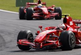 F1:莱科宁第三次称雄斯帕 法拉利车队包揽前二名