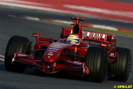 F1:巴塞罗那试车第三日 马萨最快法拉利优势不减