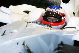 F1:本田RA108以白色临时涂装亮相 完成首次测试