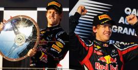 维特尔获2011赛季F1首冠 舒马赫受事故影响退赛