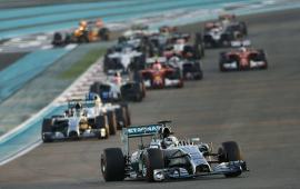 F1阿布扎比站 汉密尔顿加冕年度总冠军